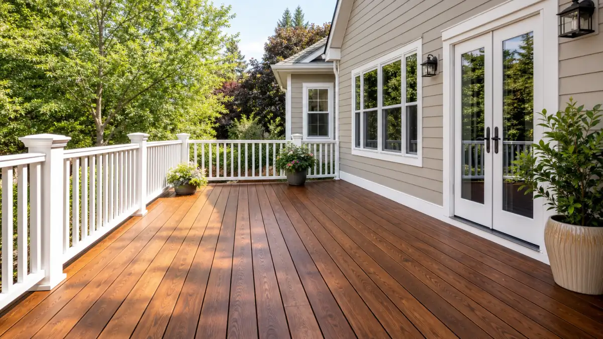 Deck Staining by LVS Custom Paints