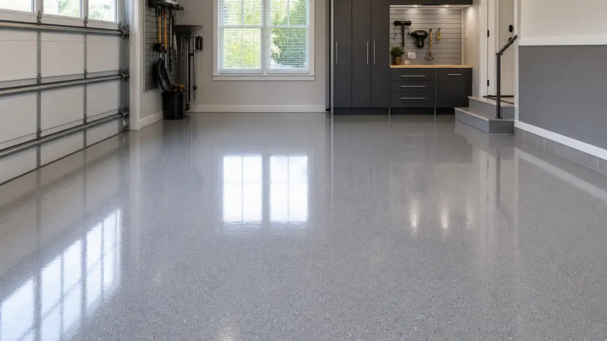 Epoxy Floor Coating Systems by LVS Custom Paints