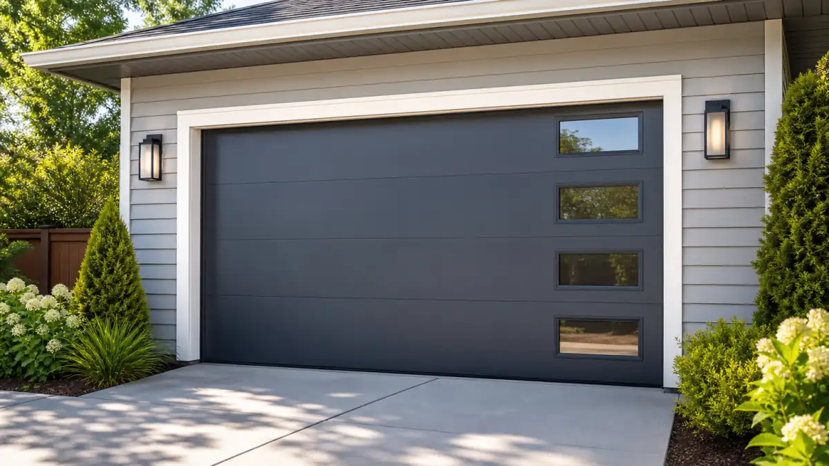 Garage Door Painting by LVS Custom Paints